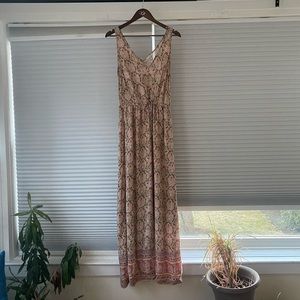 Lucky Brand Floral & Flowy Maxi Dress (Size M)